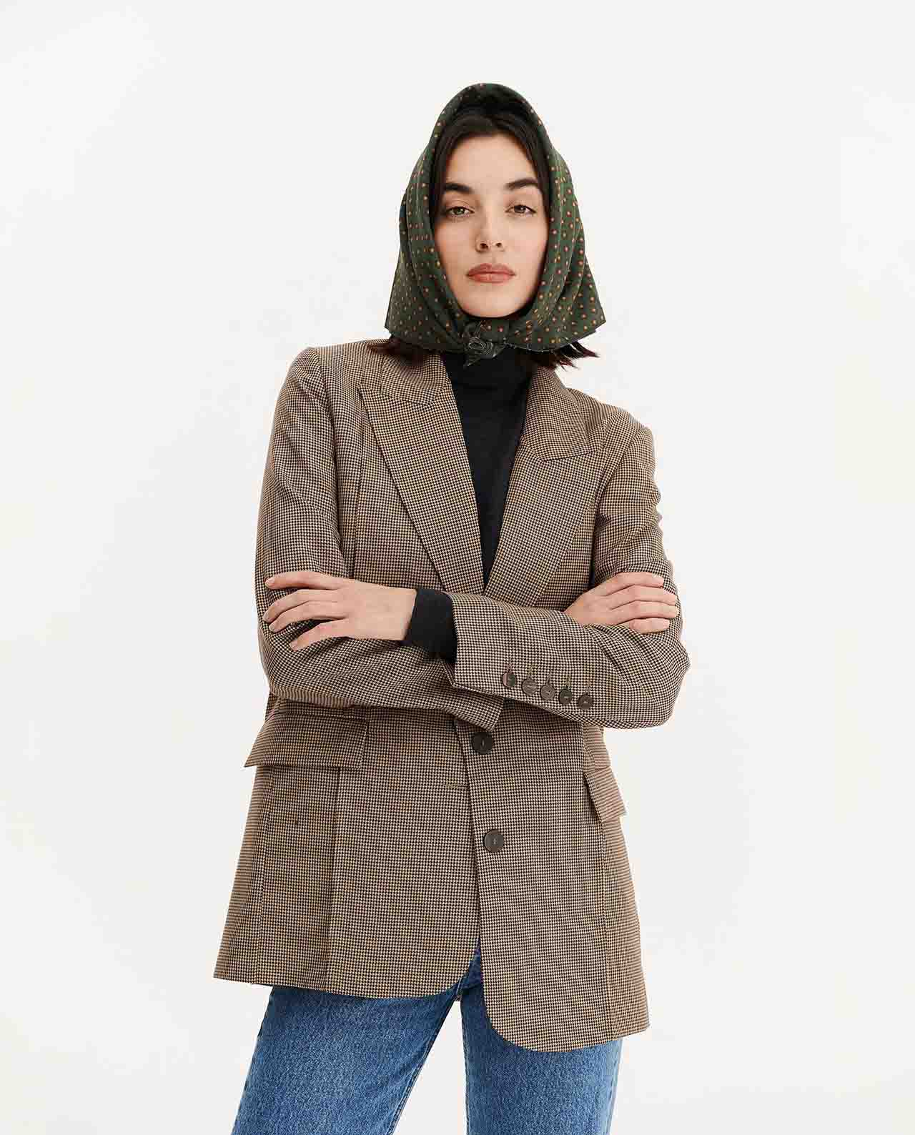 Marché Commun blazer en laine vierge noyoco