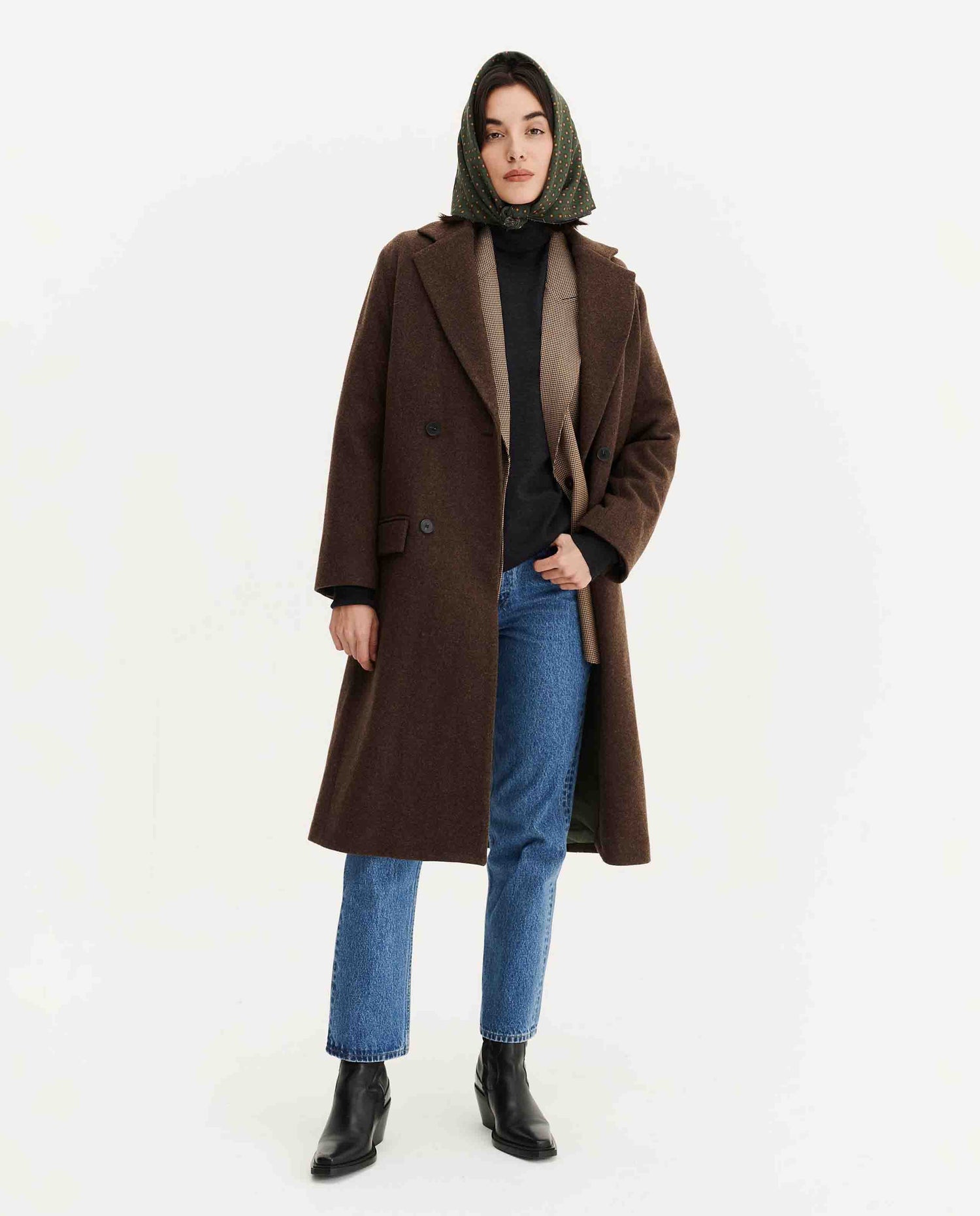 Marché Commun blazer en laine vierge noyoco