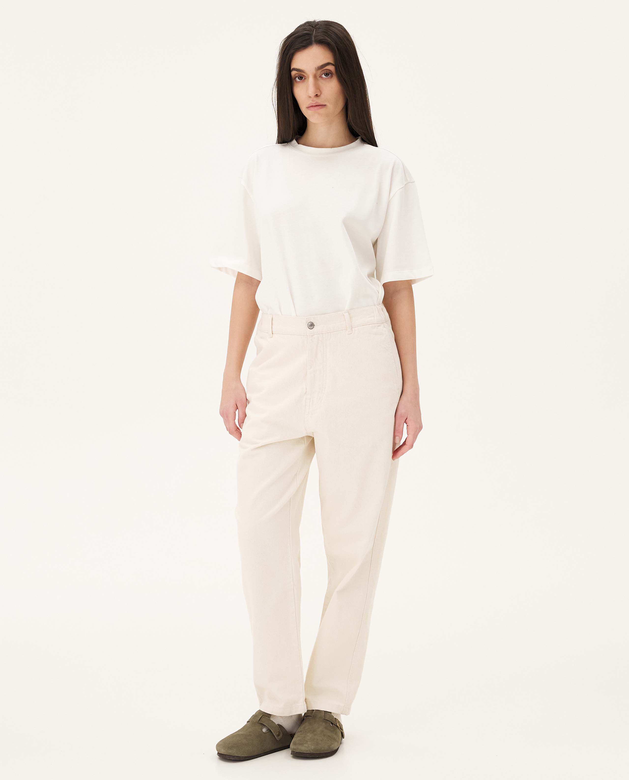 Pantalon bio femme sale