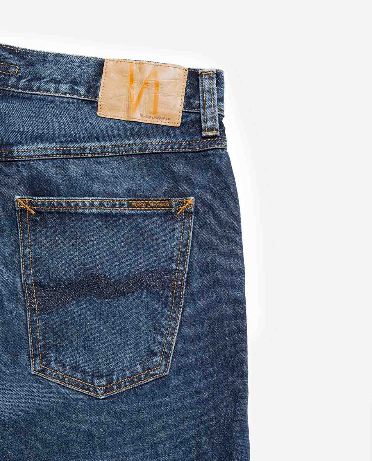 Marché Commun Jean en coton bio Gritty Jackson Blue Soil Nudie Jeans