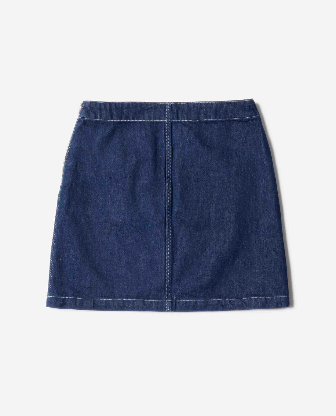 Marché Commun Nudie Jeans Elvy Western Denim Skirt Blue