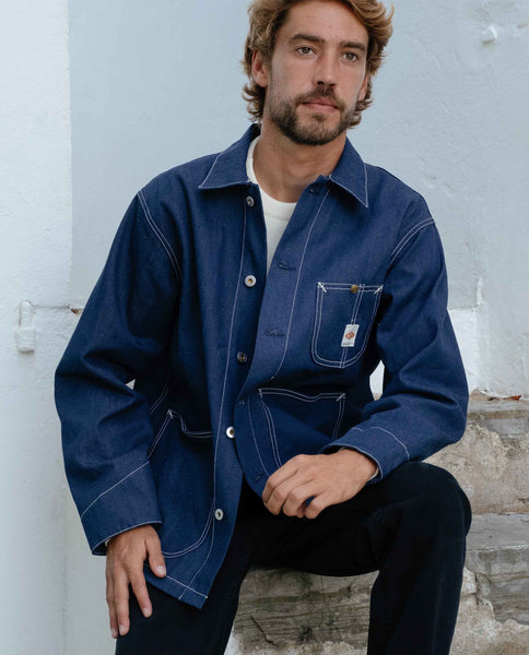 Veste En Jean Homme Multi-Poches Rétro Vintage Délavé – Coupe Slim Fit, Boutons Pression, Style Moto Décontracté Printemps/Automne