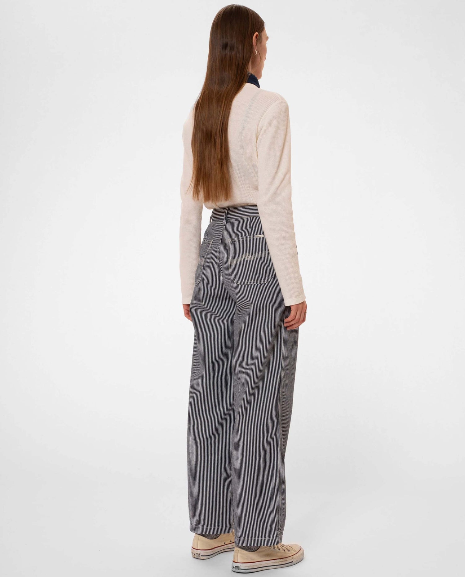 Marché Commun Nudie Jeans Stina Hickory Striped Pants