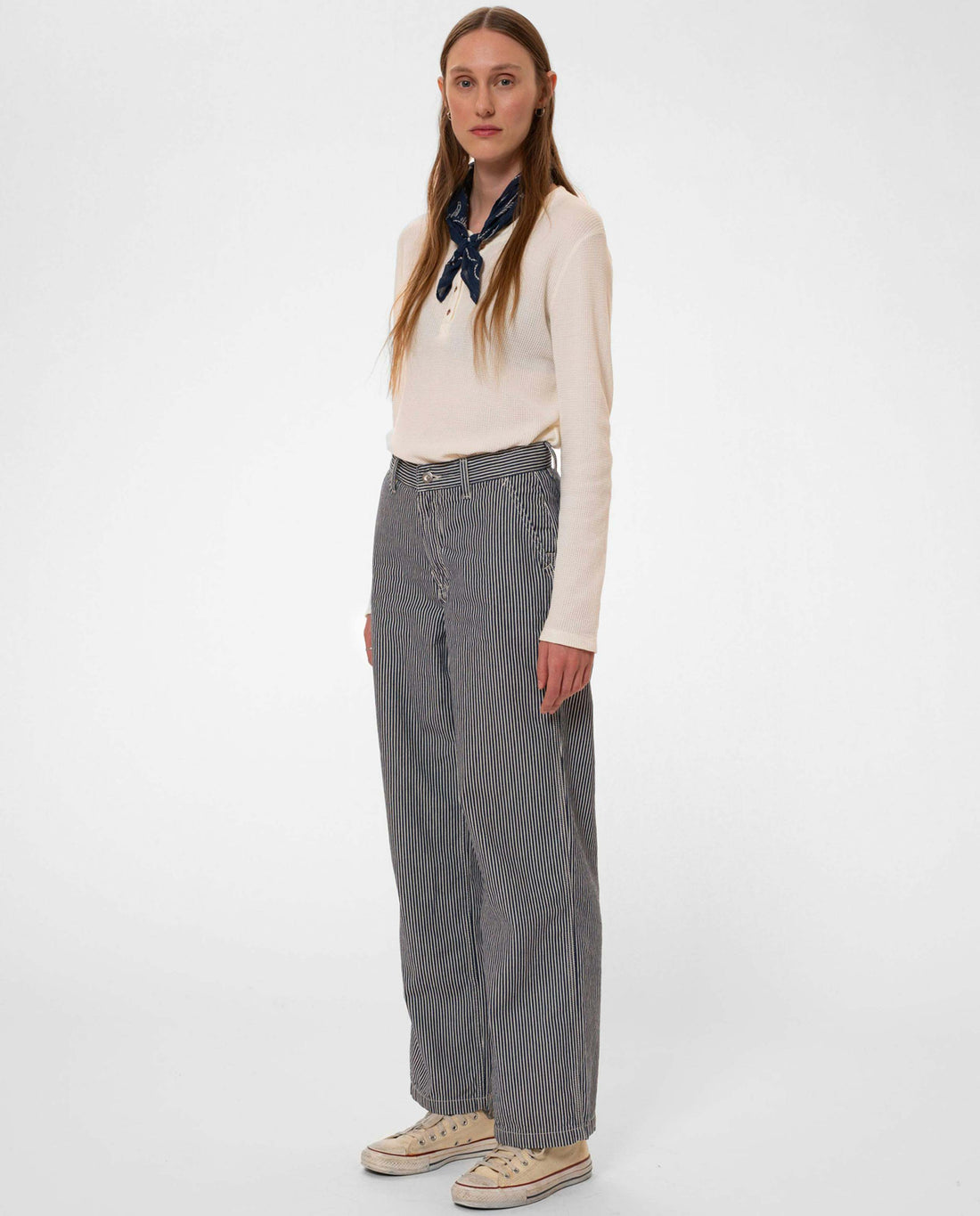 Marché Commun Nudie Jeans Stina Hickory Striped Pants