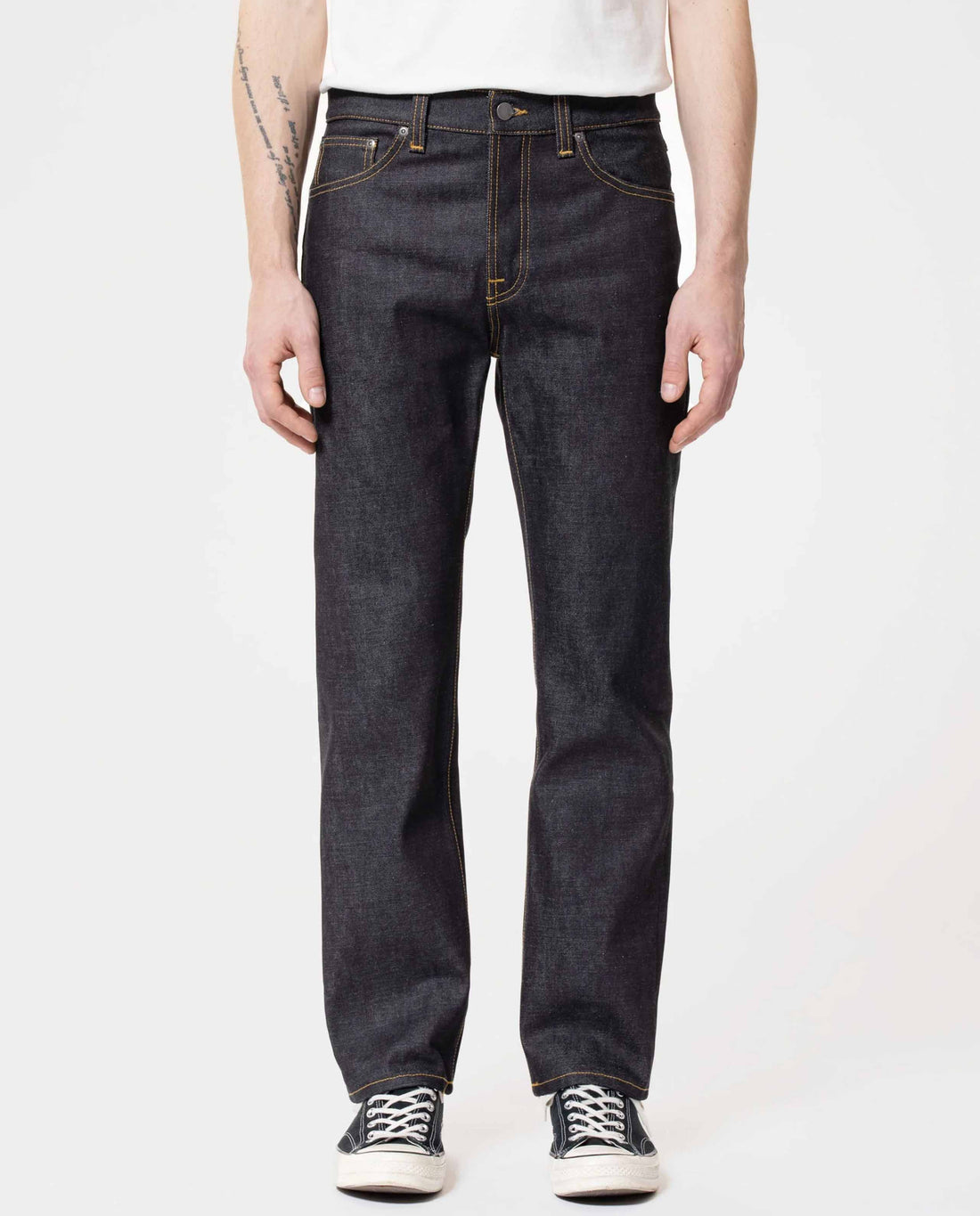 marché commun nudie jeans rad rufus dry deluxe jean homme coton biologique brut toile japonaise éco-responsable