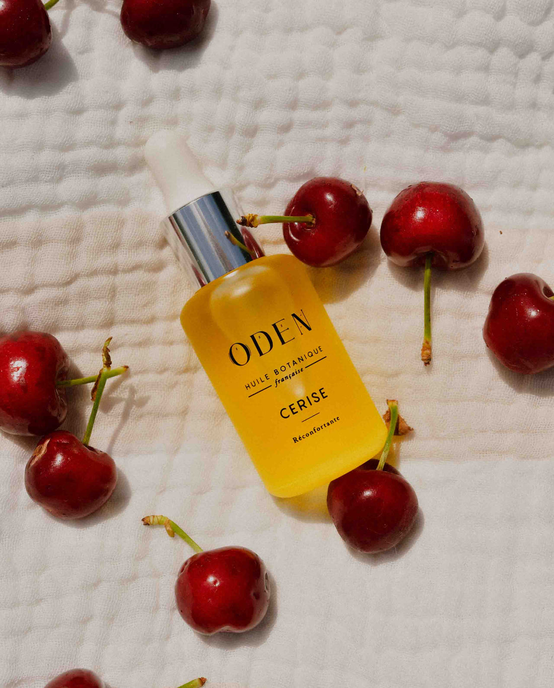 Huile botanique visage de cerise française