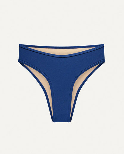 marché commun bas de maillot en éponge recyclée bleu indigo oy surf