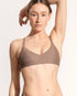 marché commun haut de maillot croisé taupe oy surf