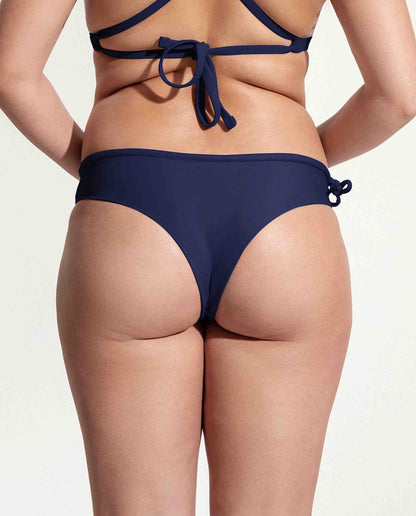 marché commun oy surf culotte maillot de bain tanga recyclé bleu marine