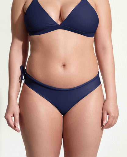 marché commun oy surf culotte maillot de bain tanga recyclé bleu marine