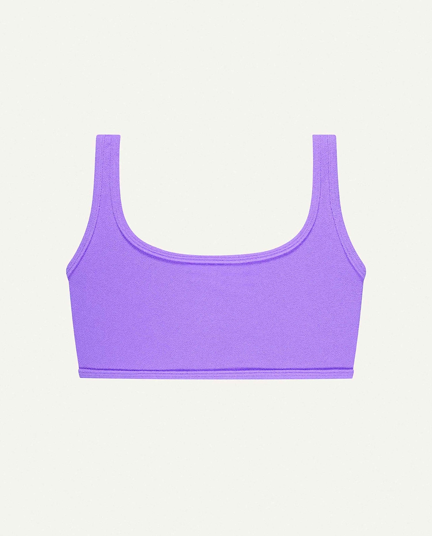 Marché Commun Un haut de maillot en éponge recyclé lilas Oy Surf