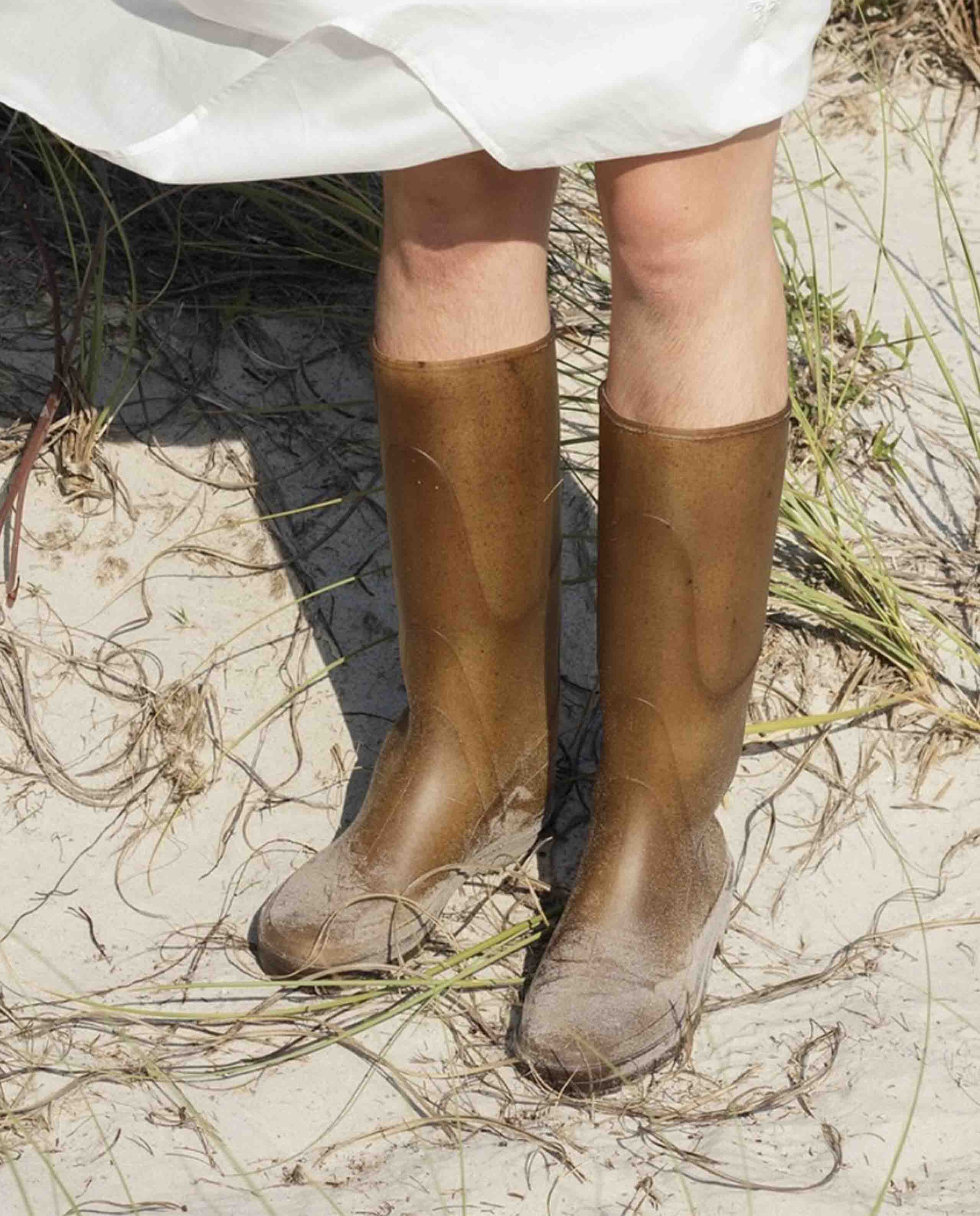 Marché Commun bottes de jardin en chanvre kapitana plasticana