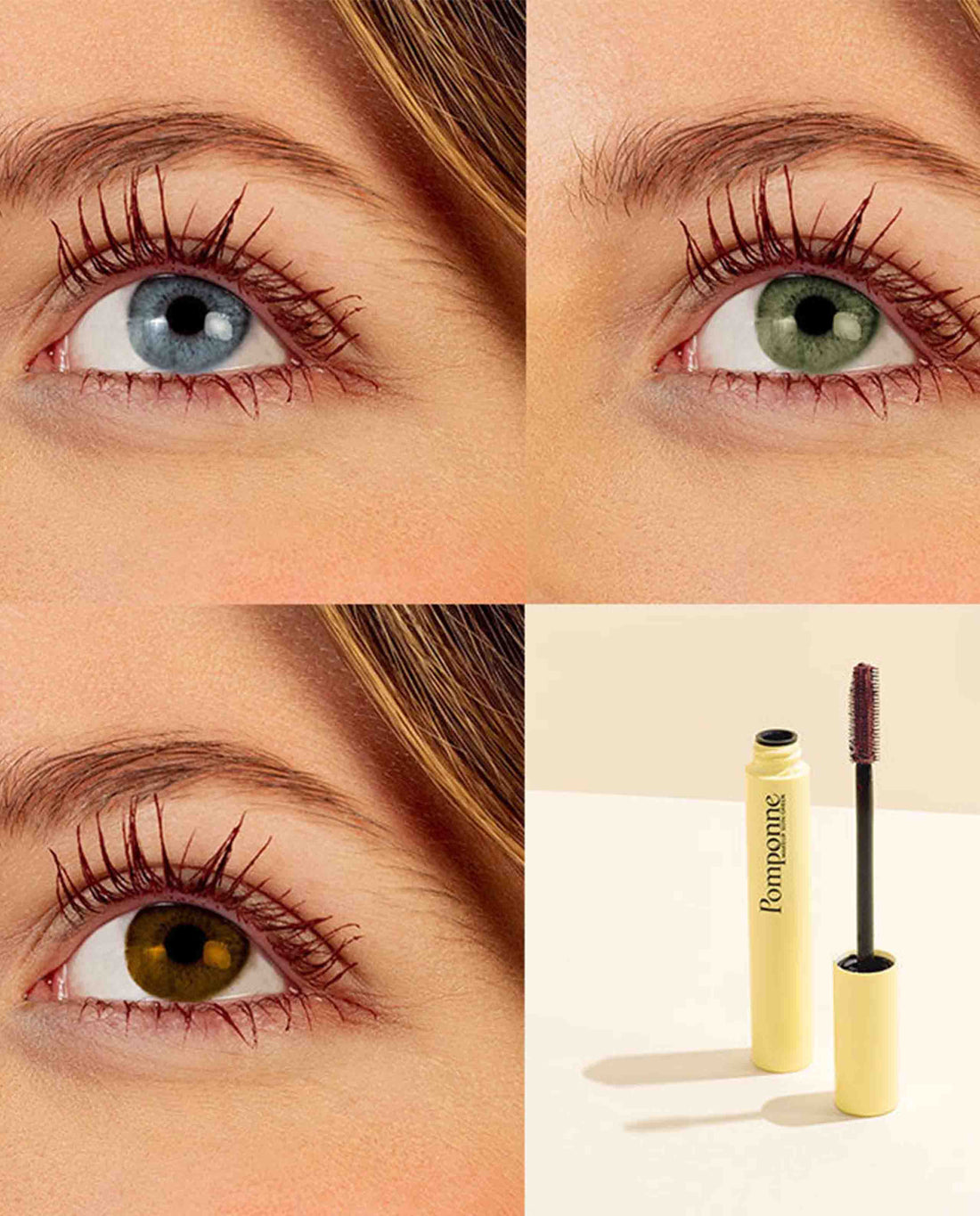 Marché Commun mascara naturel booster de cils marron pomponne makeup
