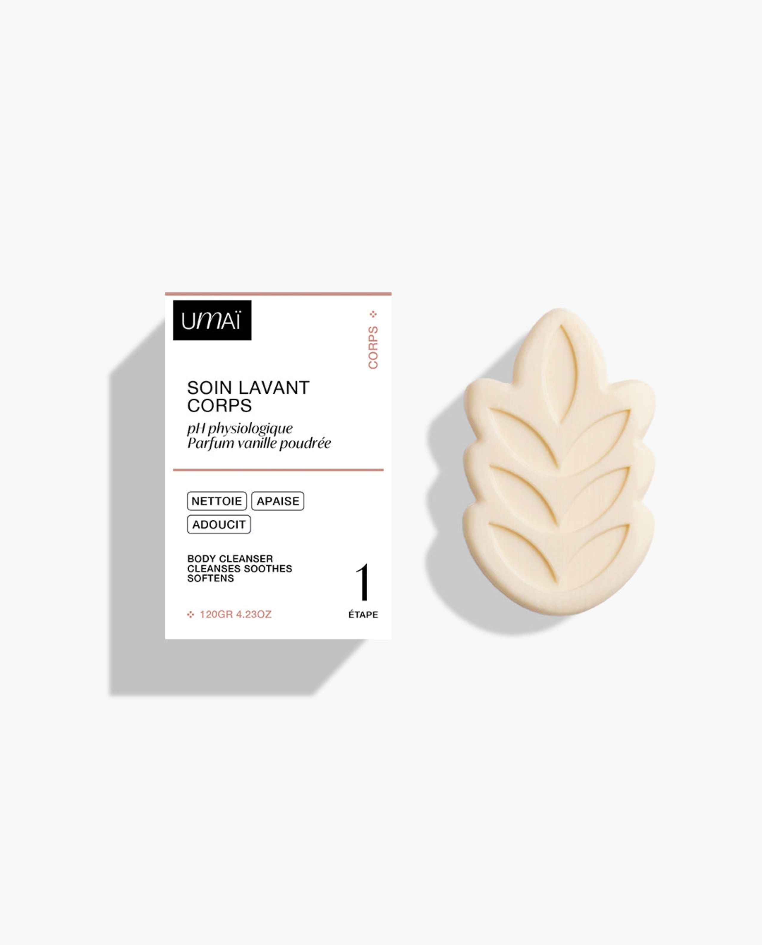 Soin lavant solide corps 120g