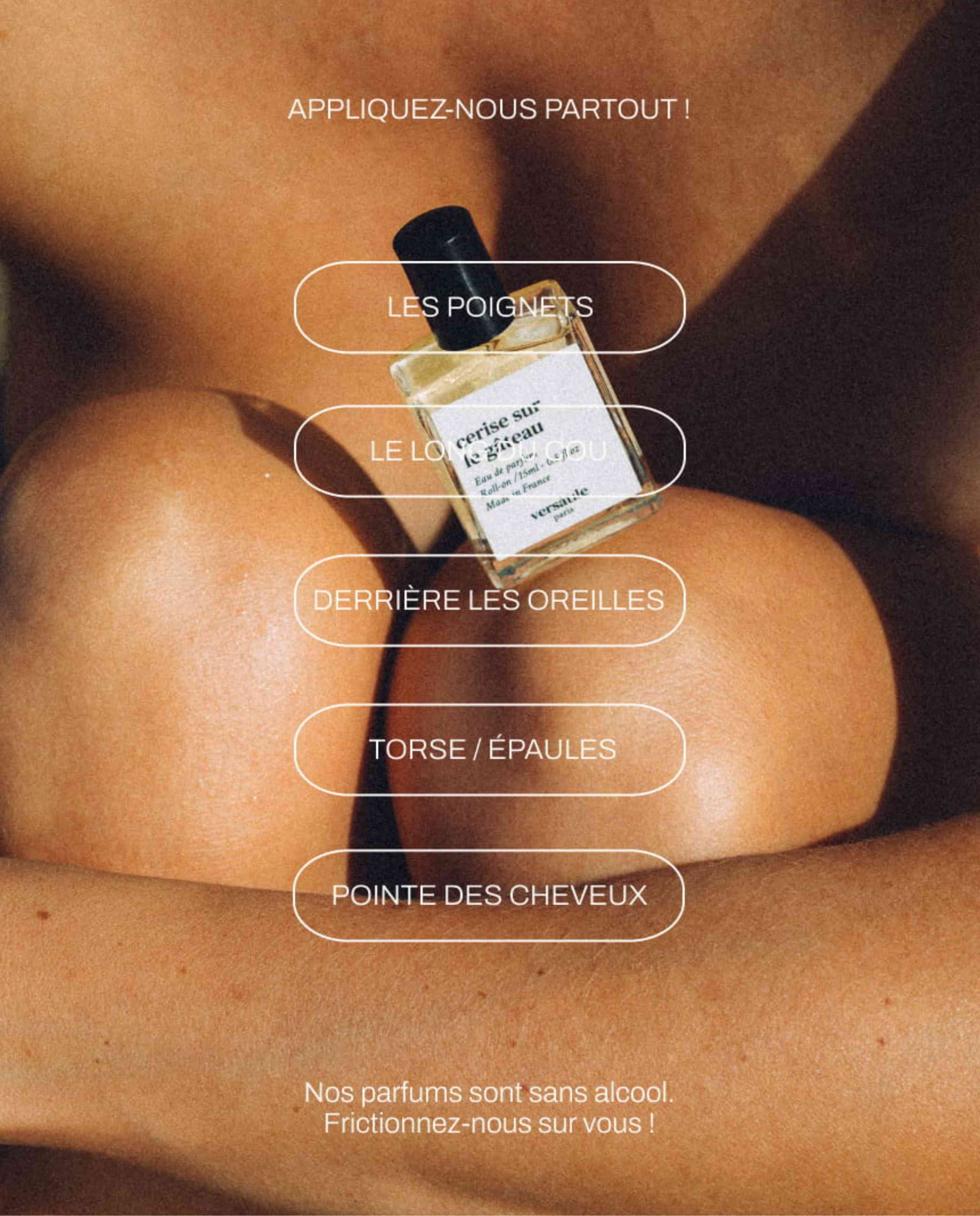 Eau de parfum roll-on Cerise sur le gâteau