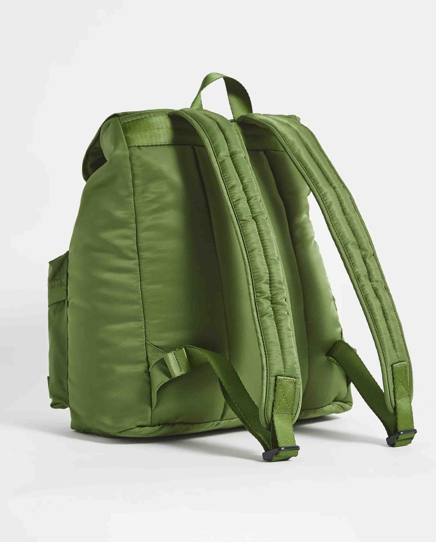 Marché Commun sac à dos backpack dublin en nylon recyclé vert kaki Wouf