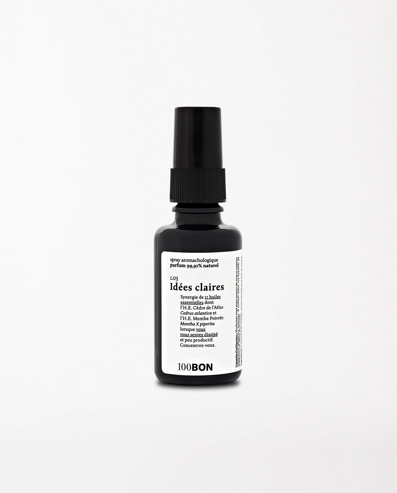 marché commun 100BON spray aromachologie huiles essentielles naturel idées claires fabriqué en France concentration