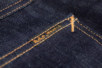 marché commun nudie jeans gritty jackson classic navy denim homme coton biologique éco-responsable éthique