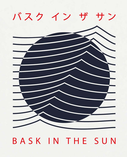 marché commun bask in the sun t-shirt éthique coton biologique imprimé tokyo blanc 2
