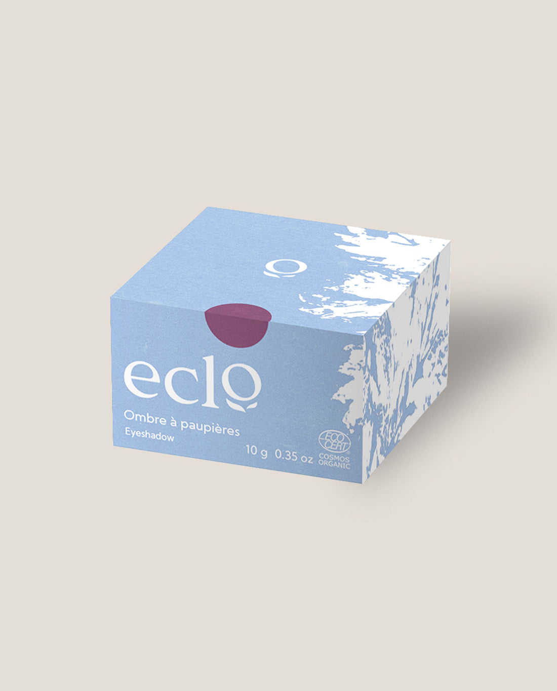 marché commun eclo beauty maquillage clean éco-responsable ombre à paupières naturelle prune minérale