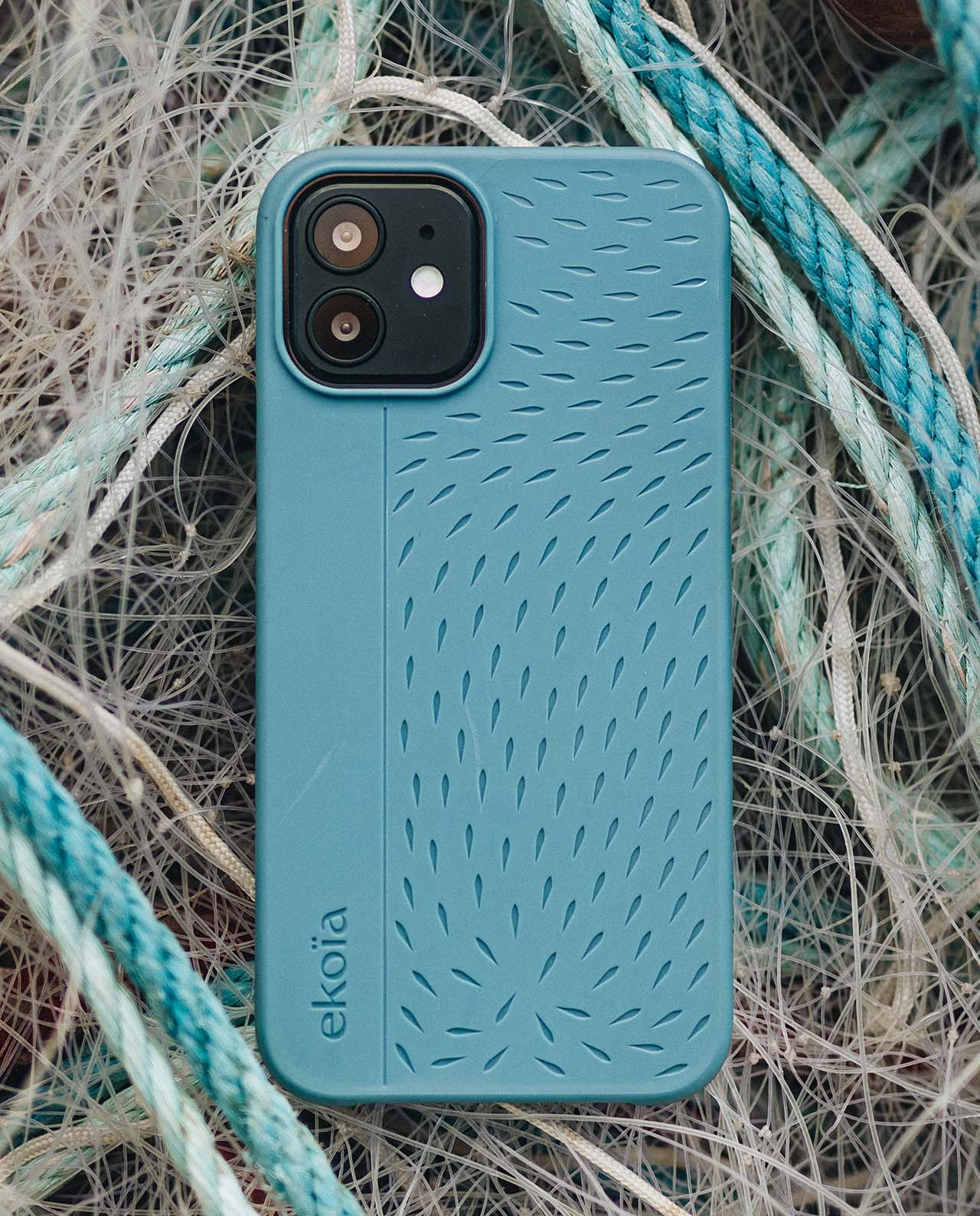 marché commun ekoïa coque iphone eco-responsable biosourcée fabriquée en france bleu océan
