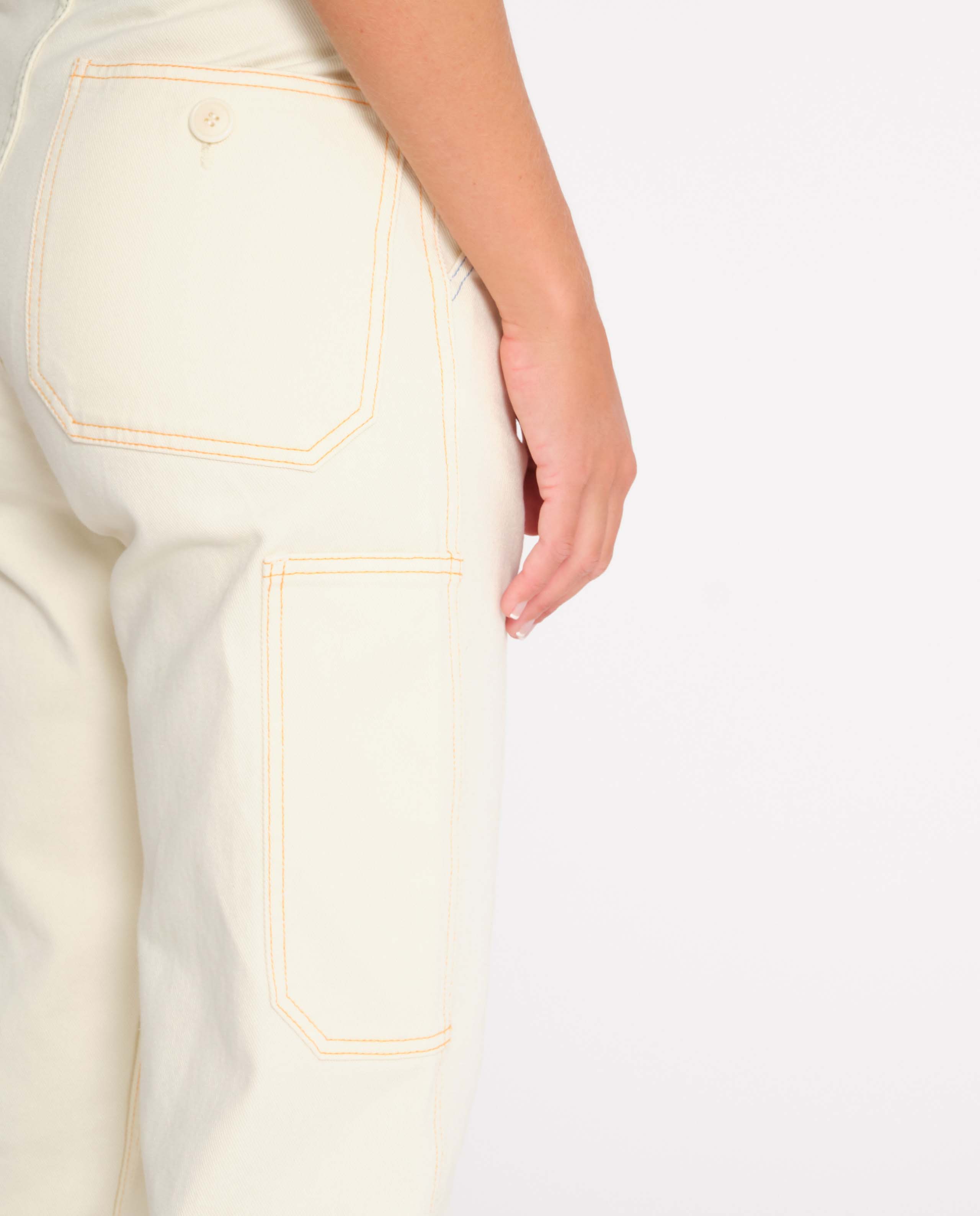 Pantalon Femme Coton Biologique Beige