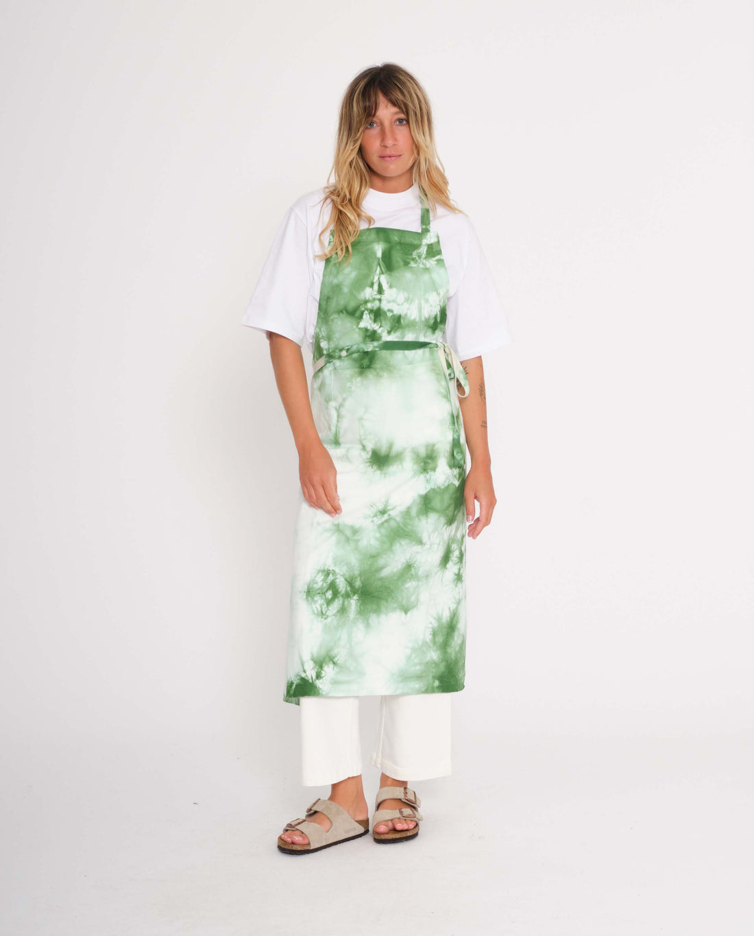 marché commun graine tablier cuisine bleu tie and dye éco-responsable éthique