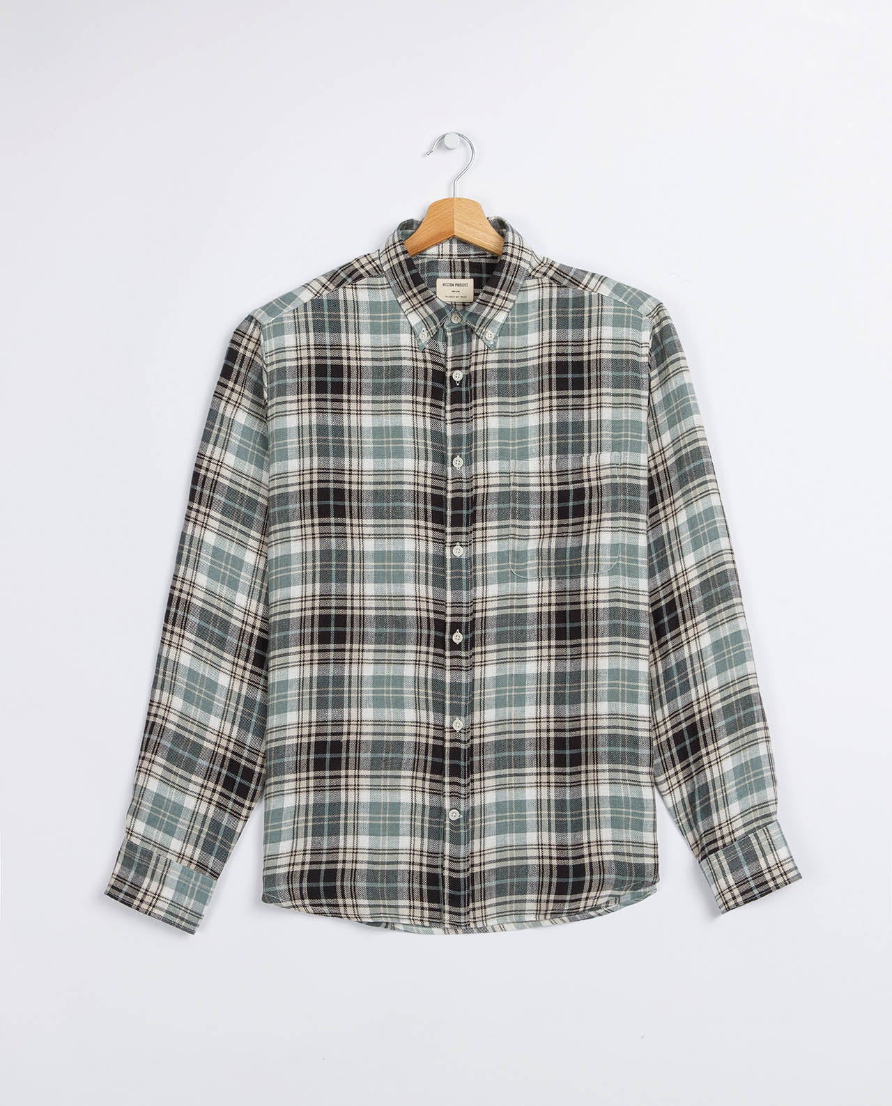 marché commun histon project chemise en lin à carreaux homme éco-responsable éthique vêtement