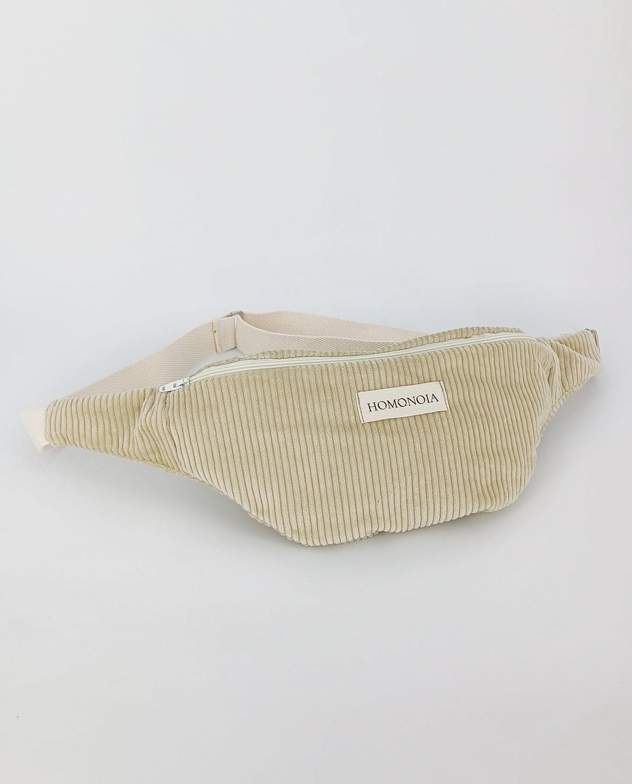 marché commun homonoia banane upcyclée velours côtelé beige