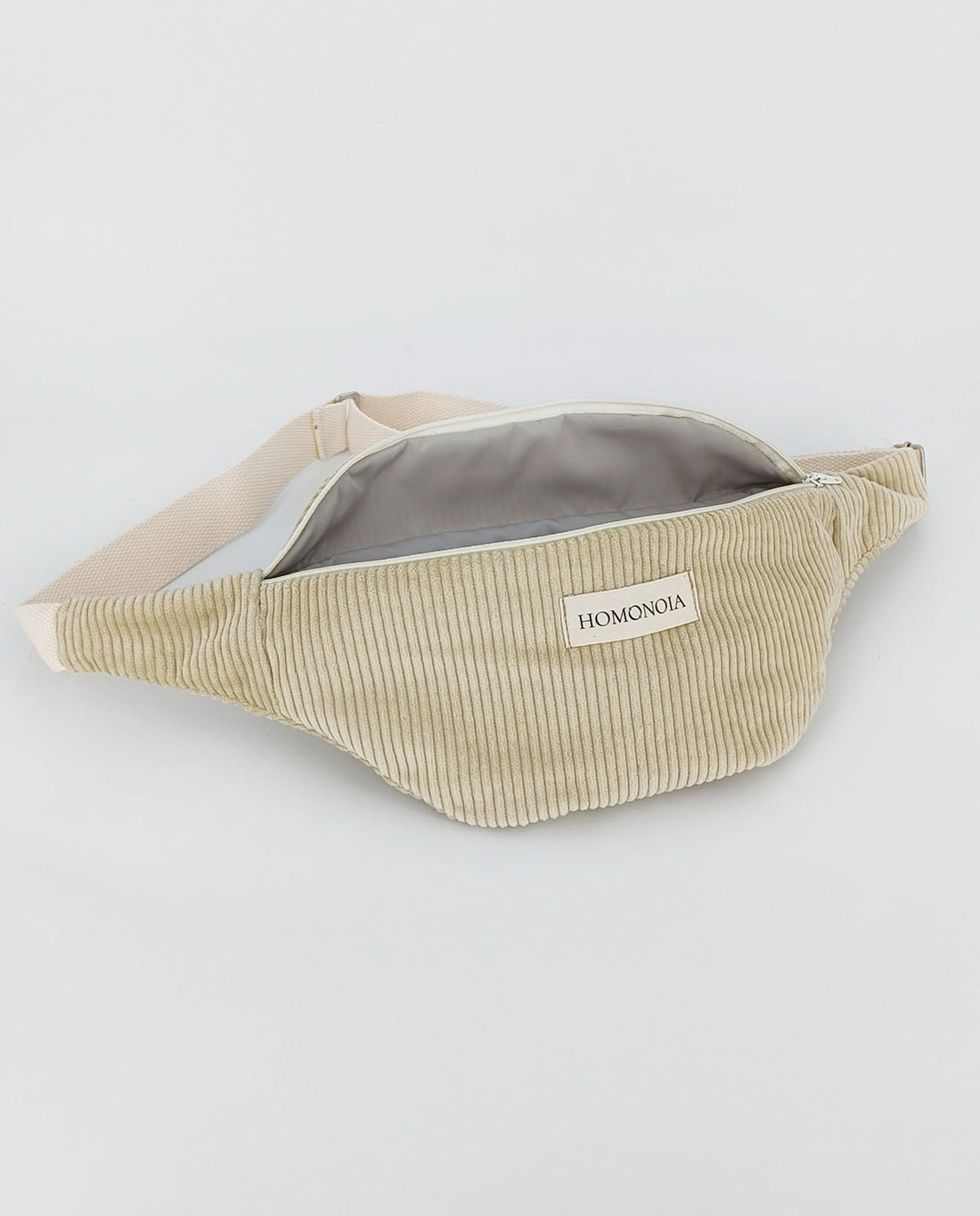 marché commun homonoia banane upcyclée velours côtelé beige