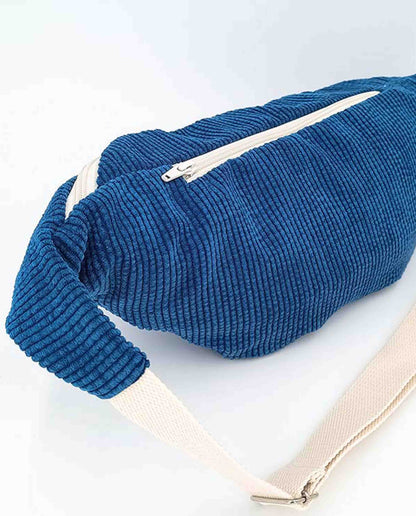 marché commun homonoia banane velours côtelé upcyclé éthique responsable bleu saphir XL