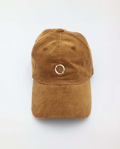 marché commun homonoia casquette velours cotele upcycle camel éthique 