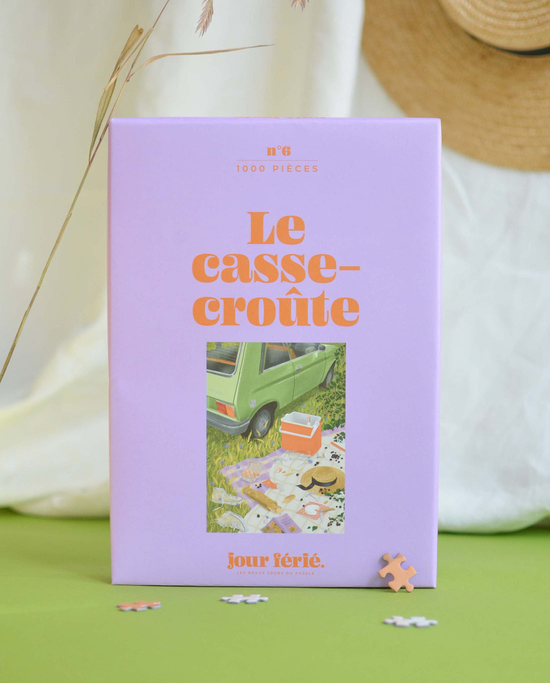 marché commun jour ferié puzzle éco-conçu 1000 pièces fabriqué en France recyclé le casse croûte