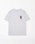 marché commun makia clothing t-shirt coton biologique imprimé blanc 