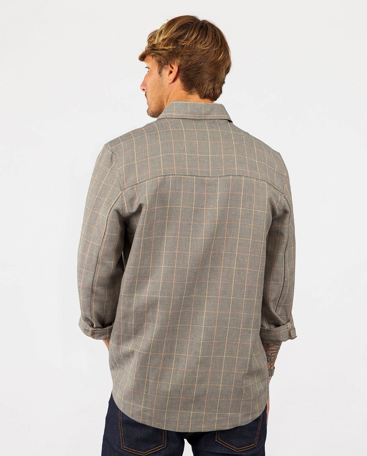 marché commun noyoco chemise ottawa carreaux coton biologique lin homme éco-responsable éthique fabriquée en Europe