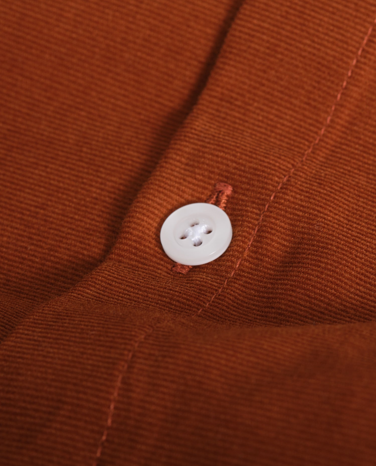 marché commun noyoco chemise curtis éco-responsable coton biologique orange caramel