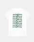 marché commun noyoco t-shirt manches courtes homme coton biologique imprimé artiste blanc