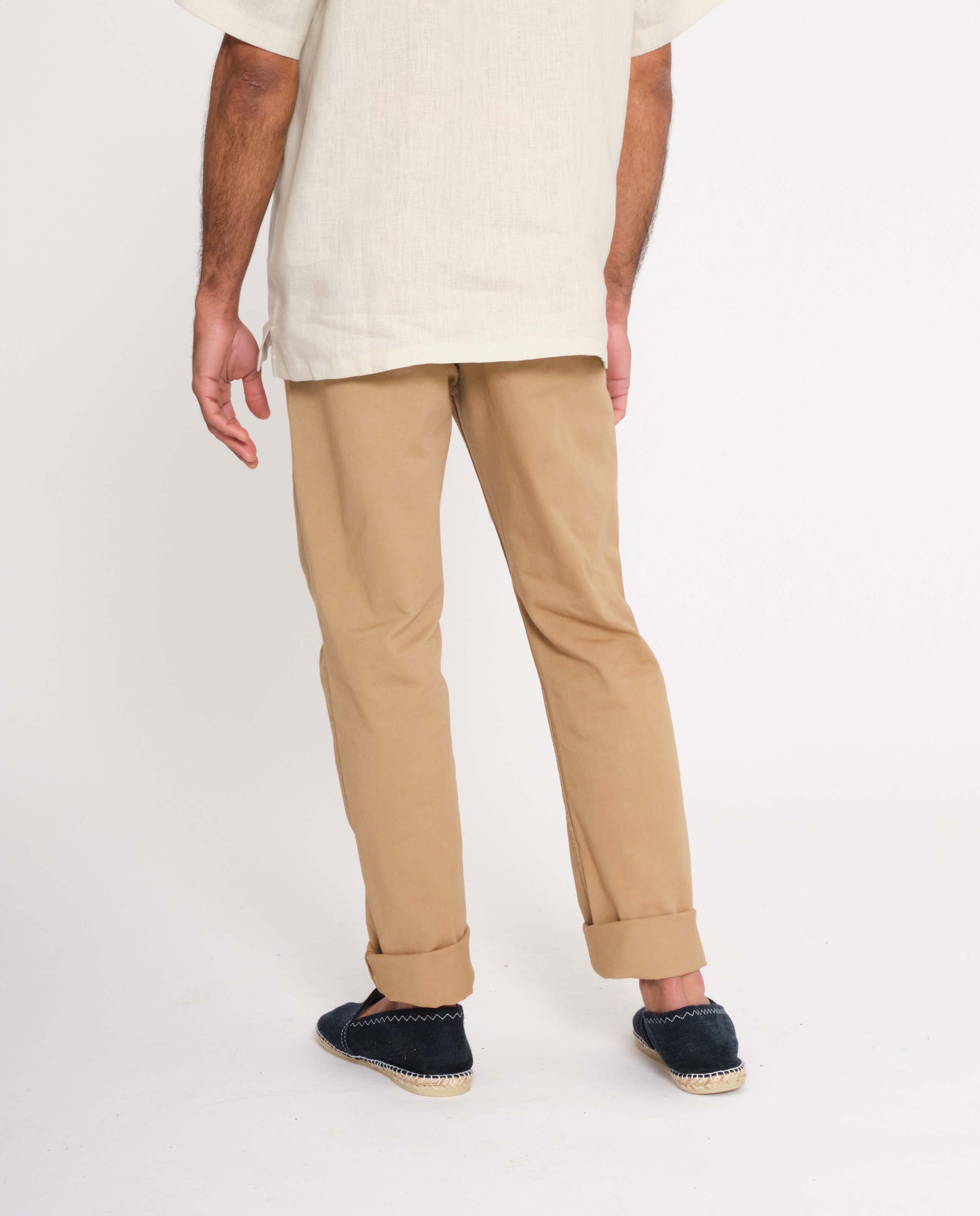 Pantalon chino en coton bio