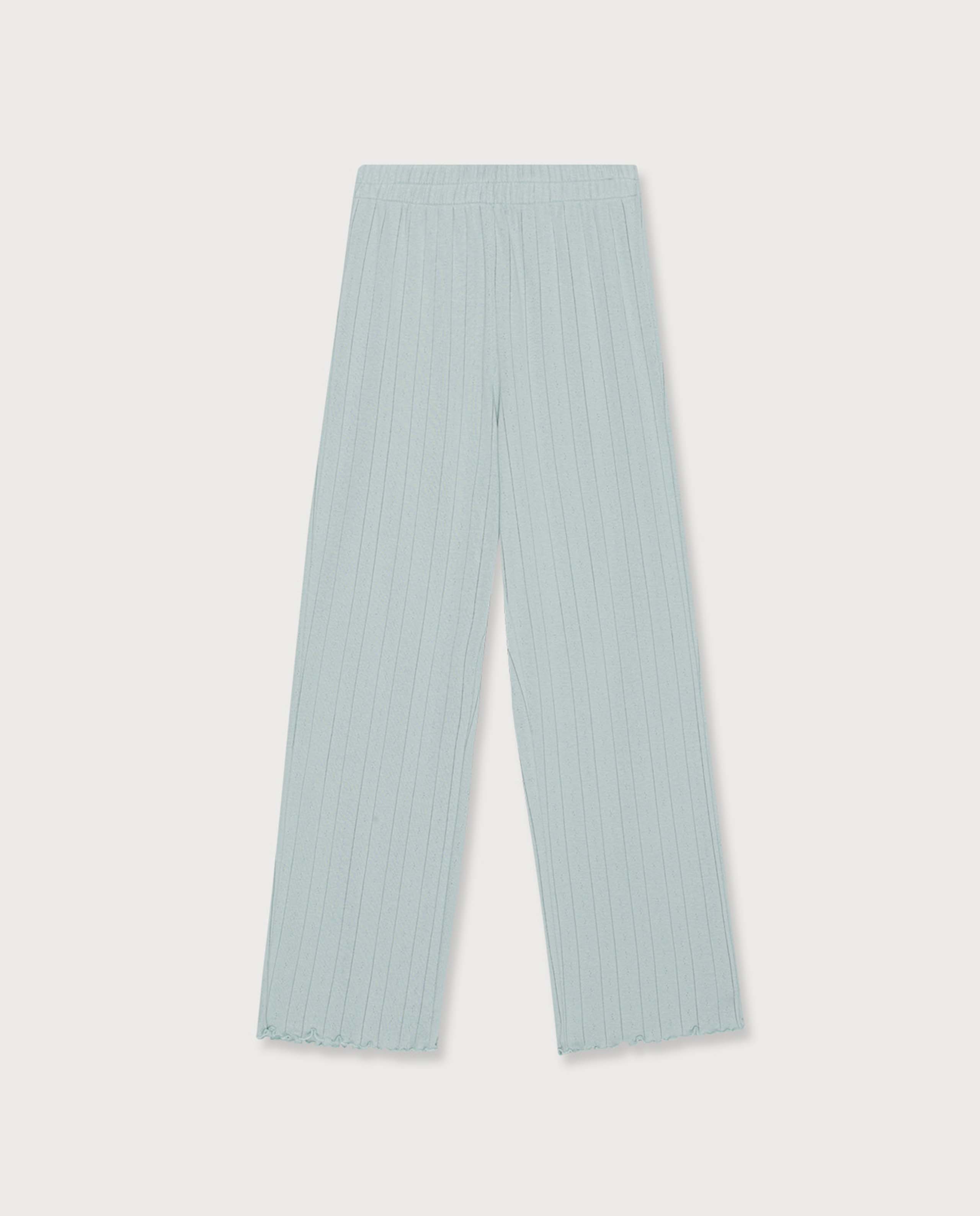 Pantalon bleu clearance ciel femme