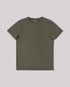 marché commun organic basics t-shirt homme coton bio terra toned vert pin