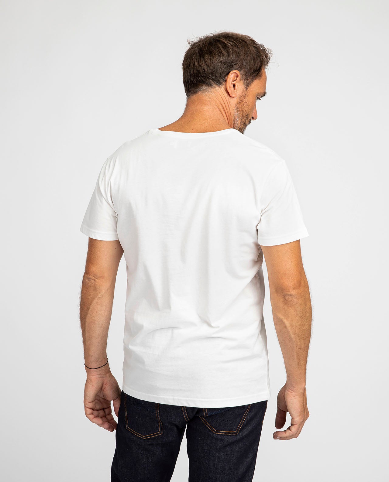 marché commun bask in the sun t-shirt manches courtes homme imprimé surf van éco-responsable éthique coton biologique