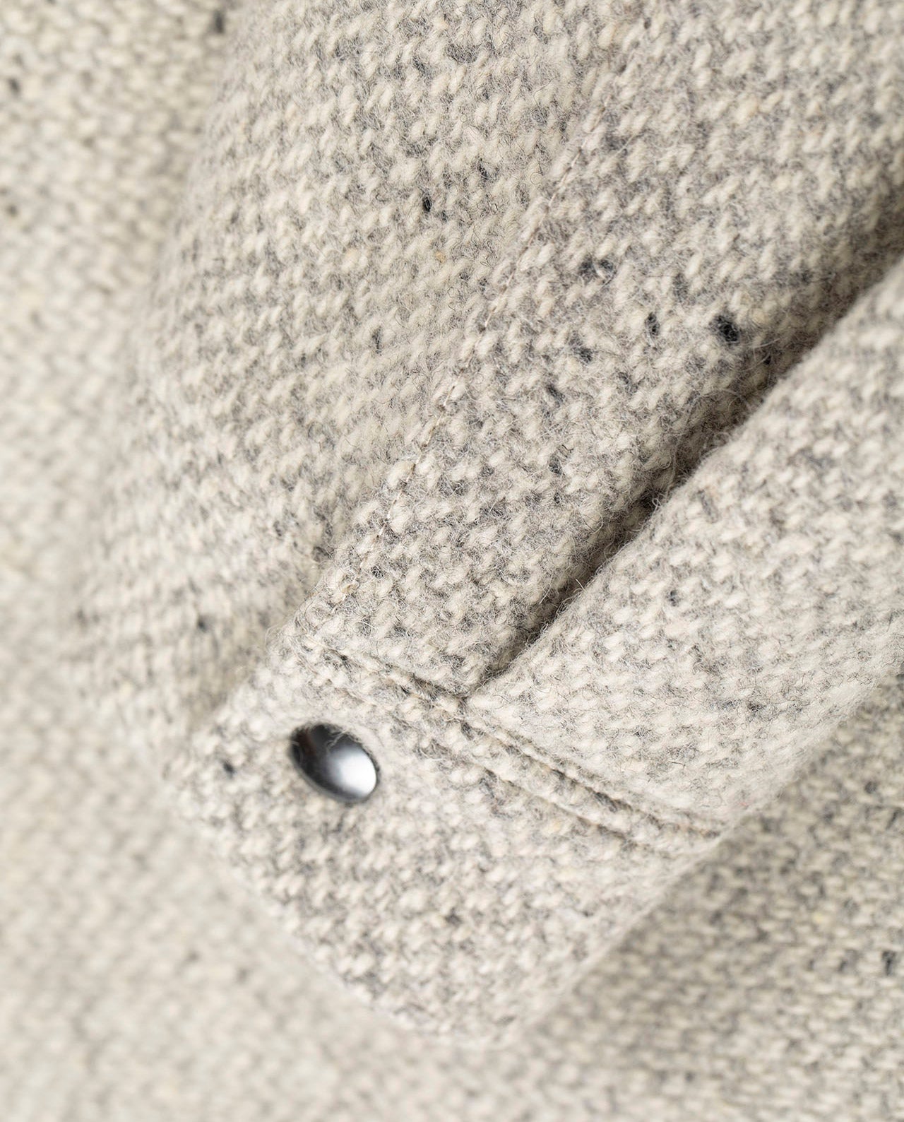 marché commun noyoco veste homme travail workwear laine recyclée éco-responsable éthique fabriquée en Europe gris